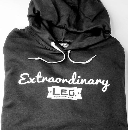 Signature Hoodie -Black/White
