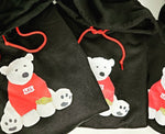 Chilly Bear OG Hoodie - Black/Red (XL)